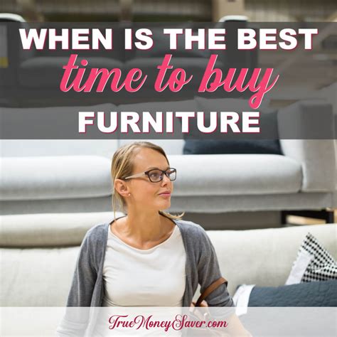 When Is The Best Time To Buy Furniture